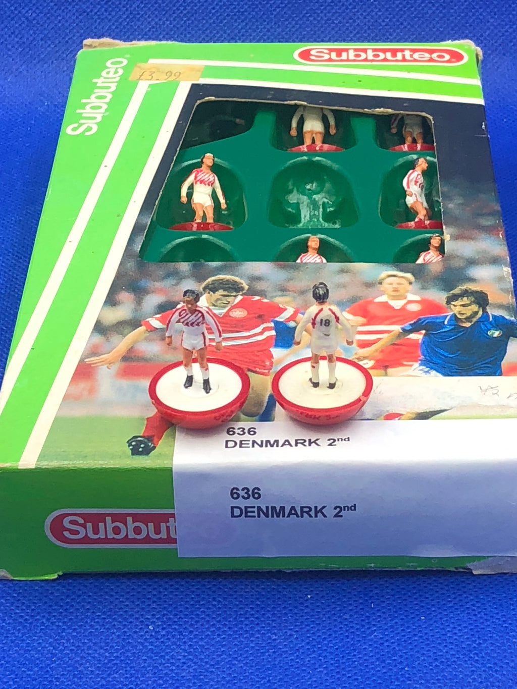 Subbuteo squadra lw Danimarca ref 636