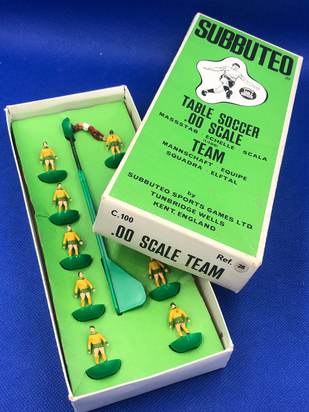 Subbuteo squadra HW Norwich City ref 28
