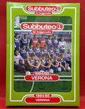 Subbuteo 'serie la leggenda Lw' Verona 1984/85 - con libretto