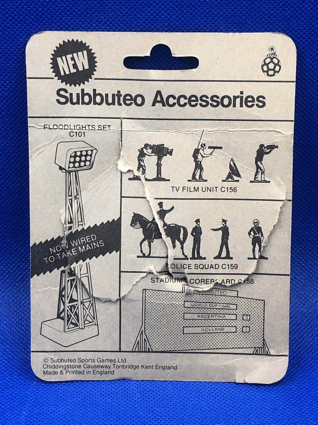 Subbuteo blister Terna Arbitrale C107