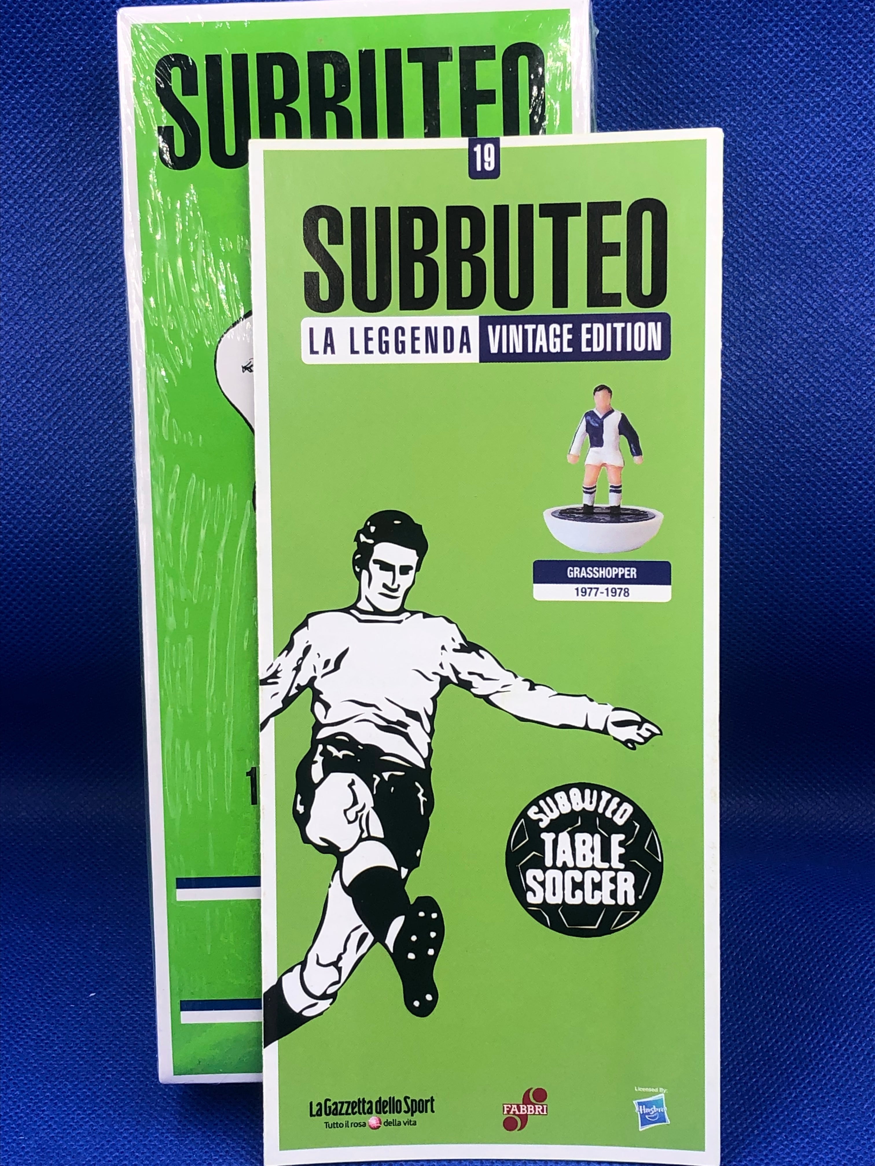Subbuteo squadra hw vintage leggenda Grasshopper 1977/78 - sigillata
