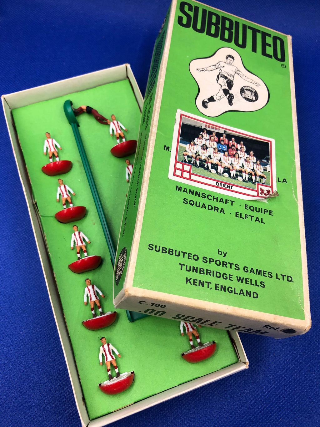 Subbuteo squadra hw Leyton Orient ref 197
