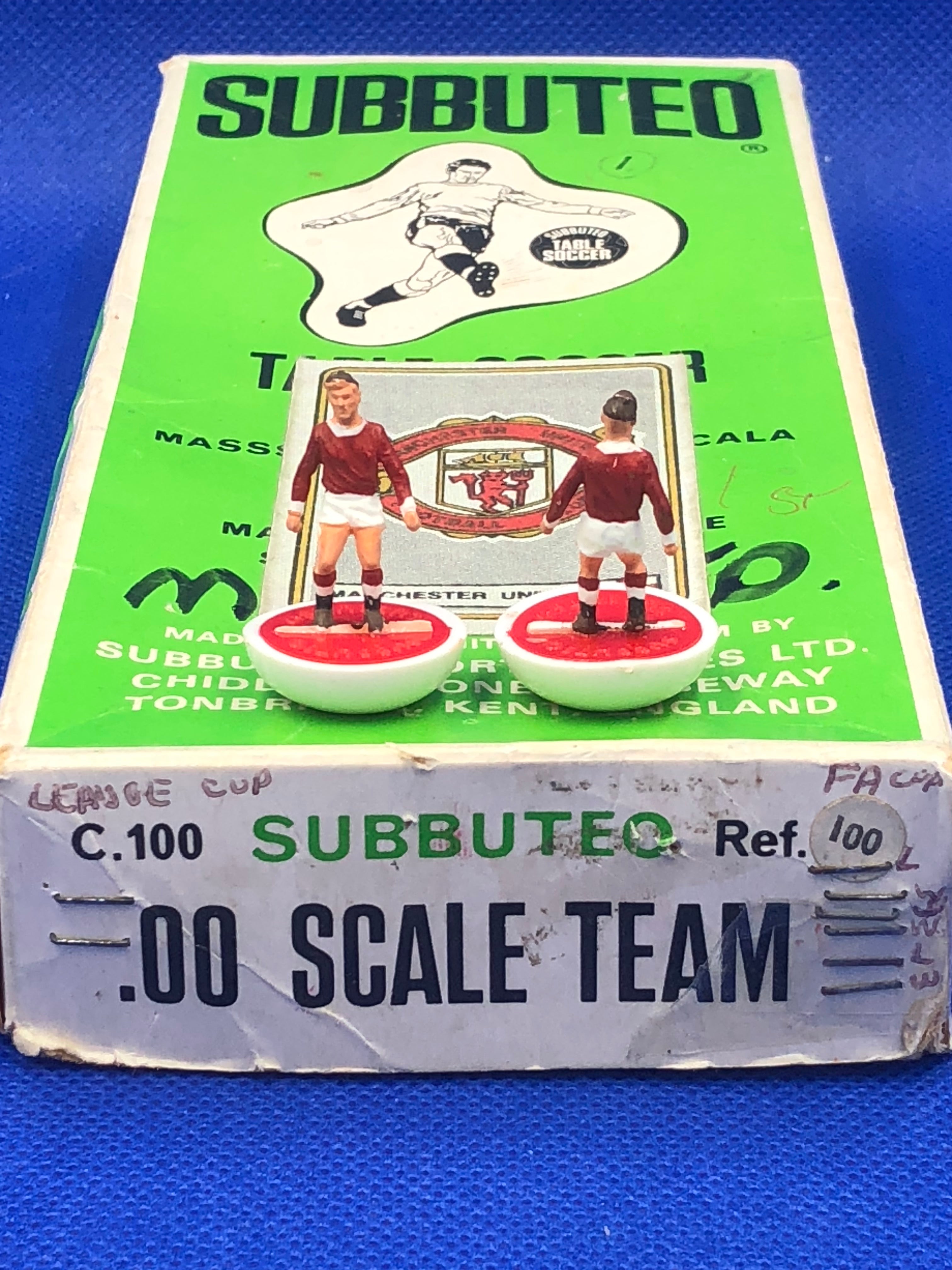 Subbuteo squadra HW Manchester United ref 100