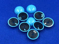 Subbuteo kit 10 basi lw originali da ripulire - Azzurro/Nero
