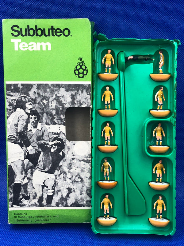 Subbuteo squadra lw Leeds United 2nd ref 208 HP